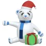 Inflatable LED Christmas Teddy Bear 180 cm by vidaXL, Christmas lights - Ref: Foro24-345286, Price: 39,11 €, Discount: %