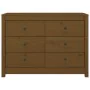 Auxiliary cabinet solid pine wood honey brown 100x40x72 cm by vidaXL, Sideboards - Ref: Foro24-821767, Price: 175,68 €, Disco...