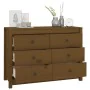 Auxiliary cabinet solid pine wood honey brown 100x40x72 cm by vidaXL, Sideboards - Ref: Foro24-821767, Price: 175,68 €, Disco...