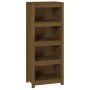 Regal aus massivem honigbraunem Kiefernholz, 50 x 35 x 125,5 cm von vidaXL, Bücherregale und Regale - Ref: Foro24-821712, Pre...