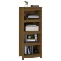 Regal aus massivem honigbraunem Kiefernholz, 50 x 35 x 125,5 cm von vidaXL, Bücherregale und Regale - Ref: Foro24-821712, Pre...