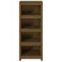 Regal aus massivem honigbraunem Kiefernholz, 50 x 35 x 125,5 cm von vidaXL, Bücherregale und Regale - Ref: Foro24-821712, Pre...