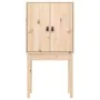 Aparador alto de madera maciza de pino 60x40x120 cm de vidaXL, Aparadores - Ref: Foro24-821744, Precio: 92,66 €, Descuento: %