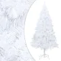 Beleuchteter Weihnachtsbaum mit Lichtern und Kugeln weiß 150 cm von vidaXL, Weihnachtsbäume - Ref: Foro24-3077540, Preis: 76,...