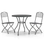 Garden dining set 3 pieces anthracite expanded metal mesh by vidaXL, Garden sets - Ref: Foro24-3084711, Price: 210,50 €, Disc...