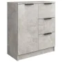 Sideboards 2 Stück Beton grau Sperrholz 60x30x70 cm von vidaXL, Sideboards - Ref: Foro24-3115791, Preis: 136,69 €, Rabatt: %