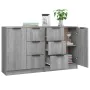 Sideboards 2 Stk. Sonoma graues Sperrholz 60x30x70 cm von vidaXL, Sideboards - Ref: Foro24-3115794, Preis: 147,95 €, Rabatt: %