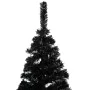 Beleuchteter Weihnachtsbaum mit Lichtern und Kugeln schwarz 240 cm von vidaXL, Weihnachtsbäume - Ref: Foro24-3077592, Preis: ...