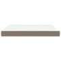 Pocket spring mattress taupe gray fabric 180x200x20 cm by vidaXL, Mattresses - Ref: Foro24-347838, Price: 262,10 €, Discount: %