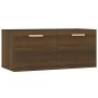 Brown oak engineered wood wall cabinet 80x35x36.5 cm by vidaXL, Shelves and shelves - Ref: Foro24-817605, Price: 41,16 €, Dis...