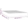 Black velvet pocket spring mattress 120x200x20 cm by vidaXL, Mattresses - Ref: Foro24-347770, Price: 185,83 €, Discount: %