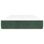 Dark green velvet pocket spring mattress 100x200x20 cm by vidaXL, Mattresses - Ref: Foro24-347751, Price: 164,20 €, Discount: %