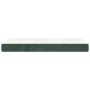 Dark green velvet pocket spring mattress 100x200x20 cm by vidaXL, Mattresses - Ref: Foro24-347751, Price: 164,20 €, Discount: %