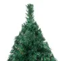 Vorbeleuchteter Weihnachtsbaum mit Lichtern und grünen Kugeln 150 cm von vidaXL, Weihnachtsbäume - Ref: Foro24-3077621, Preis...