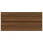 Waschbeckenschrank aus braunem Eichenholzwerkstoff, 100 x 38,5 x 45 cm von vidaXL, Badezimmermöbel - Ref: Foro24-815659, Prei...