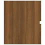 Waschbeckenschrank aus braunem Eichenholzwerkstoff, 100 x 38,5 x 45 cm von vidaXL, Badezimmermöbel - Ref: Foro24-815659, Prei...