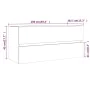 Waschbeckenschrank aus braunem Eichenholzwerkstoff, 100 x 38,5 x 45 cm von vidaXL, Badezimmermöbel - Ref: Foro24-815659, Prei...