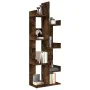 Smoked oak plywood shelf 48x25.5x140 cm by vidaXL, Bookcases and shelves - Ref: Foro24-816005, Price: 53,82 €, Discount: %