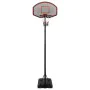 Schwarzer Basketballkorb aus Polyethylen, 282–352 cm von vidaXL, Basketballkörbe - Ref: Foro24-3107832, Preis: 185,47 €, Raba...