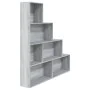 Sonoma gray shelving 155x24x160 cm by vidaXL, Bookcases and shelves - Ref: Foro24-815361, Price: 76,31 €, Discount: %