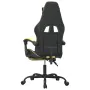 Drehbarer Gaming-Stuhl mit Fußstütze, Kunstleder, Schwarzgold von vidaXL, Gaming-Stühle - Ref: Foro24-349533, Preis: 122,73 €...