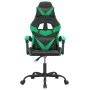 Drehbarer Gaming-Stuhl aus schwarzem und grünem Kunstleder von vidaXL, Gaming-Stühle - Ref: Foro24-349546, Preis: 111,70 €, R...