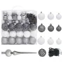 Pre-lit Christmas tree with lights and balls white 240 cm by vidaXL, Christmas trees - Ref: Foro24-3077722, Price: 207,38 €, ...