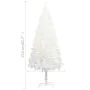 Beleuchteter Weihnachtsbaum mit Lichtern und Kugeln weiß 210 cm von vidaXL, Weihnachtsbäume - Ref: Foro24-3077721, Preis: 185...