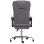 Gray synthetic leather reclining office chair by vidaXL, Office chairs - Ref: Foro24-349621, Price: 90,57 €, Discount: %