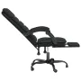 Black synthetic leather massage reclining office chair by vidaXL, Office chairs - Ref: Foro24-349727, Price: 114,48 €, Discou...