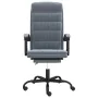 Silla de oficina reclinable de terciopelo gris oscuro de vidaXL, Sillas de oficina - Ref: Foro24-349649, Precio: 128,49 €, De...