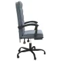 Silla de oficina reclinable de terciopelo gris oscuro de vidaXL, Sillas de oficina - Ref: Foro24-349649, Precio: 128,49 €, De...