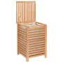 Solid walnut wood laundry basket 45x45x65 cm by vidaXL, Laundry baskets - Ref: Foro24-350353, Price: 77,72 €, Discount: %