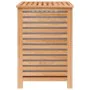 Solid walnut wood laundry basket 45x45x65 cm by vidaXL, Laundry baskets - Ref: Foro24-350353, Price: 77,72 €, Discount: %