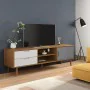 TV cabinet MOLDE solid brown pine wood 158x40x49 cm by vidaXL, TV Furniture - Ref: Foro24-350534, Price: 161,31 €, Discount: %