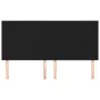 Headboards 4 units of black fabric 100x5x78/88 cm by vidaXL, Headboards and footboards - Ref: Foro24-3116076, Price: 106,30 €...