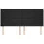 Headboards 4 units of black synthetic leather 90x5x78/88 cm by vidaXL, Headboards and footboards - Ref: Foro24-3116154, Price...