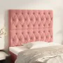 Headboards 2 units of pink velvet 100x7x78/88 cm by vidaXL, Headboards and footboards - Ref: Foro24-3116715, Price: 86,68 €, ...