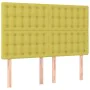 Headboards 4 units green fabric 72x5x78/88 cm by vidaXL, Headboards and footboards - Ref: Foro24-3116771, Price: 90,31 €, Dis...