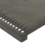 Dark gray velvet headboard 93x23x78/88 cm by vidaXL, Headboards and footboards - Ref: Foro24-3117041, Price: 53,18 €, Discoun...