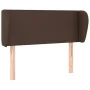 Brown synthetic leather headboard 83x23x78/88 cm by vidaXL, Headboards and footboards - Ref: Foro24-3116939, Price: 48,88 €, ...