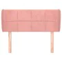 Pink velvet headboard 103x23x78/88 cm by vidaXL, Headboards and footboards - Ref: Foro24-3117191, Price: 52,71 €, Discount: %