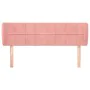 Pink velvet headboard 147x23x78/88 cm by vidaXL, Headboards and footboards - Ref: Foro24-3117197, Price: 71,97 €, Discount: %