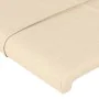 Cream fabric headboard 147x23x78/88 cm by vidaXL, Headboards and footboards - Ref: Foro24-3117147, Price: 72,06 €, Discount: %