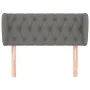 Dark gray fabric headboard 93x23x78/88 cm by vidaXL, Headboards and footboards - Ref: Foro24-3117463, Price: 64,92 €, Discoun...