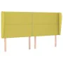 Headboard with green fabric ears 163x23x118/128 cm by vidaXL, Headboards and footboards - Ref: Foro24-3117829, Price: 112,92 ...