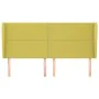 Headboard with green fabric ears 163x23x118/128 cm by vidaXL, Headboards and footboards - Ref: Foro24-3117829, Price: 112,92 ...