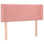 Pink velvet headboard 83x16x78/88 cm by vidaXL, Headboards and footboards - Ref: Foro24-3118663, Price: 50,37 €, Discount: %