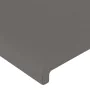 Gray synthetic leather headboard 93x16x78/88 cm by vidaXL, Headboards and footboards - Ref: Foro24-3118570, Price: 52,51 €, D...