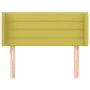 Green fabric headboard 83x16x78/88 cm by vidaXL, Headboards and footboards - Ref: Foro24-3118889, Price: 42,25 €, Discount: %